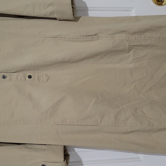 J. Jill Live In Chino Light Beige Shirt Dress - Picture 4 of 8